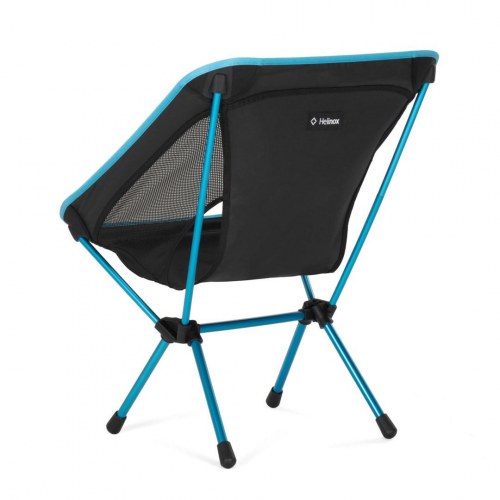 Helinox Chair One (RE) - campingstol, 4 ben - sort/blå