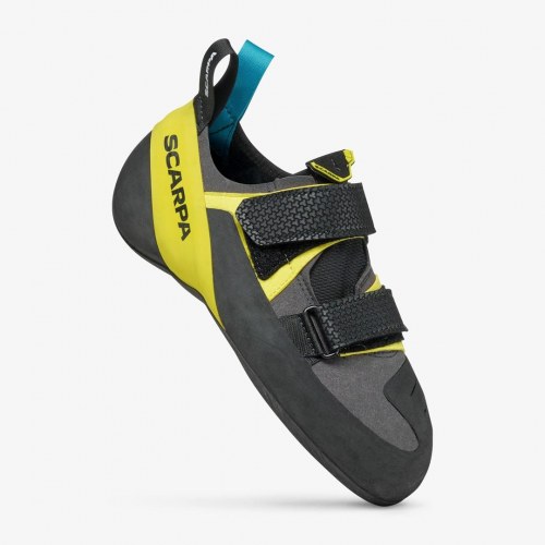 Scarpa Arpia V klatresko - 44,5 - Shark/Yellow