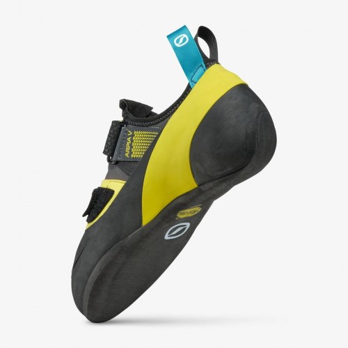 Scarpa Arpia V klatresko - 44,5 - Shark/Yellow
