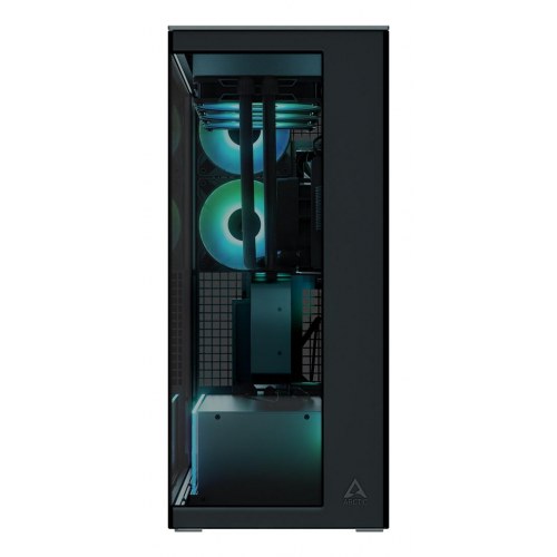 ARCTIC Xtender VG - sort E-ATX midi-tower med vertikal GPU-montering
