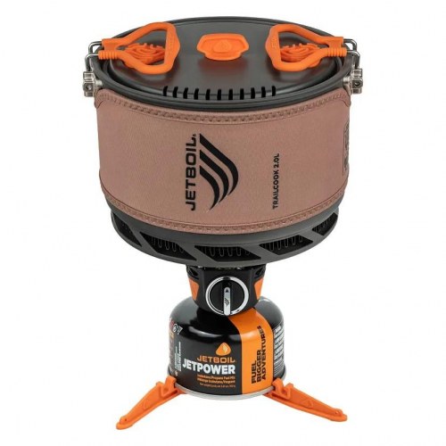 Jetboil TrailCook 2,0 l - stormkøkken/brænder, tan