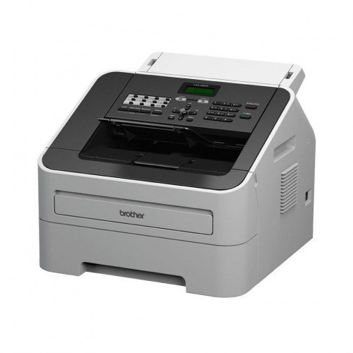 Brother FAX-2840 laserfax A4 - Sort/Grå