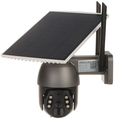 Udendørs solcelle IP PTZ-kamera 4G - 3 Mpx billede