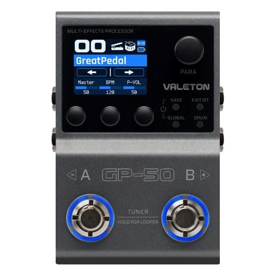 Valeton GP-50 guitar multieffekt-processor - Bluetooth, USB-C billede