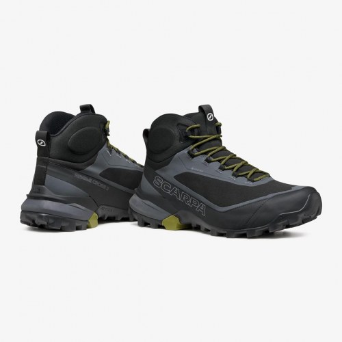 Scarpa Ribelle Cross 2 Mid GTX vandrestøvle - str. 46,5 - sort