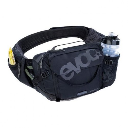 EVOC Hip Pack Pro - hoftetaske 3 l med flaskelomme, sort