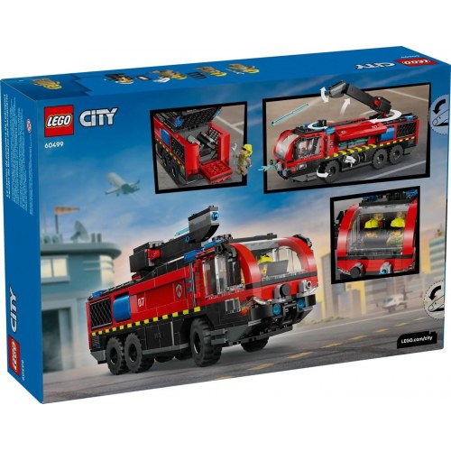 LEGO City 60499 Lufthavnsbrandbil - byggesæt til 7+