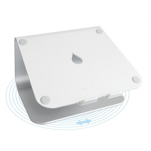 Rain Design mStand 360 - laptopstand i sølv, 12-15"