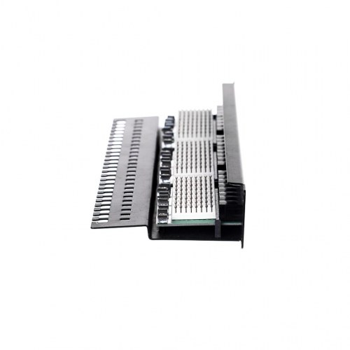netrack patchpanel 19" - 24 porte Cat 6 UTP med kabelhylde