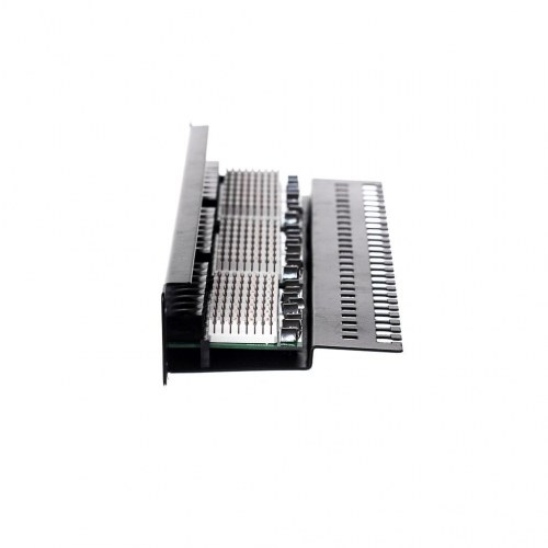 netrack patchpanel 19" - 24 porte Cat 6 UTP med kabelhylde