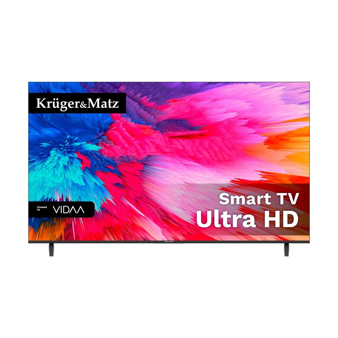 Krüger & Matz KM0255UHD-V3 55" UHD Smart TV - sort