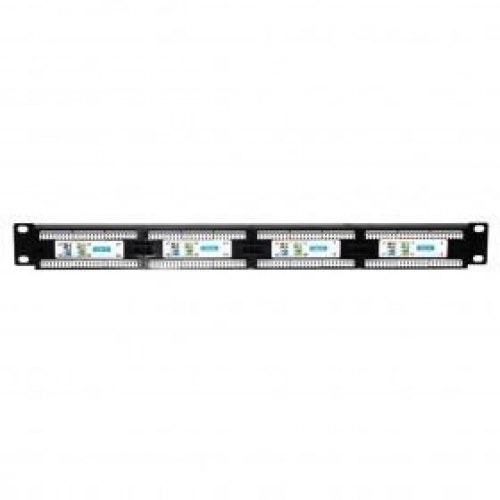 netrack Patchpanel 19" - 24 porte Cat.6 UTP med hylde