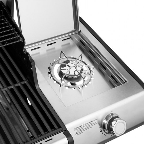 Teesa BBQ 5006 gasgrill - 5 brændere, støbejernsrist