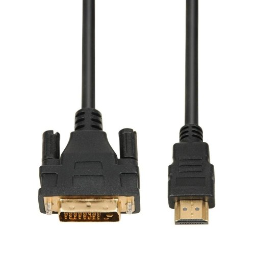 iBox ITVFHDDVI012 HDMI til DVI-kabel - 2 m, sort