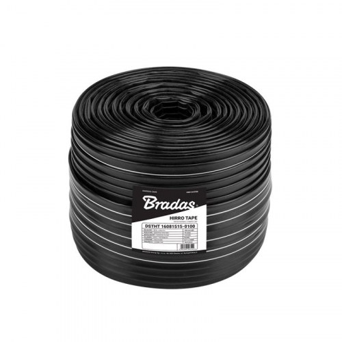 Bradas HIRRO Tape drypslange 16 mm - 500 m, 8 mil, 1,5 l/t pr. emitter, 20 cm afstand