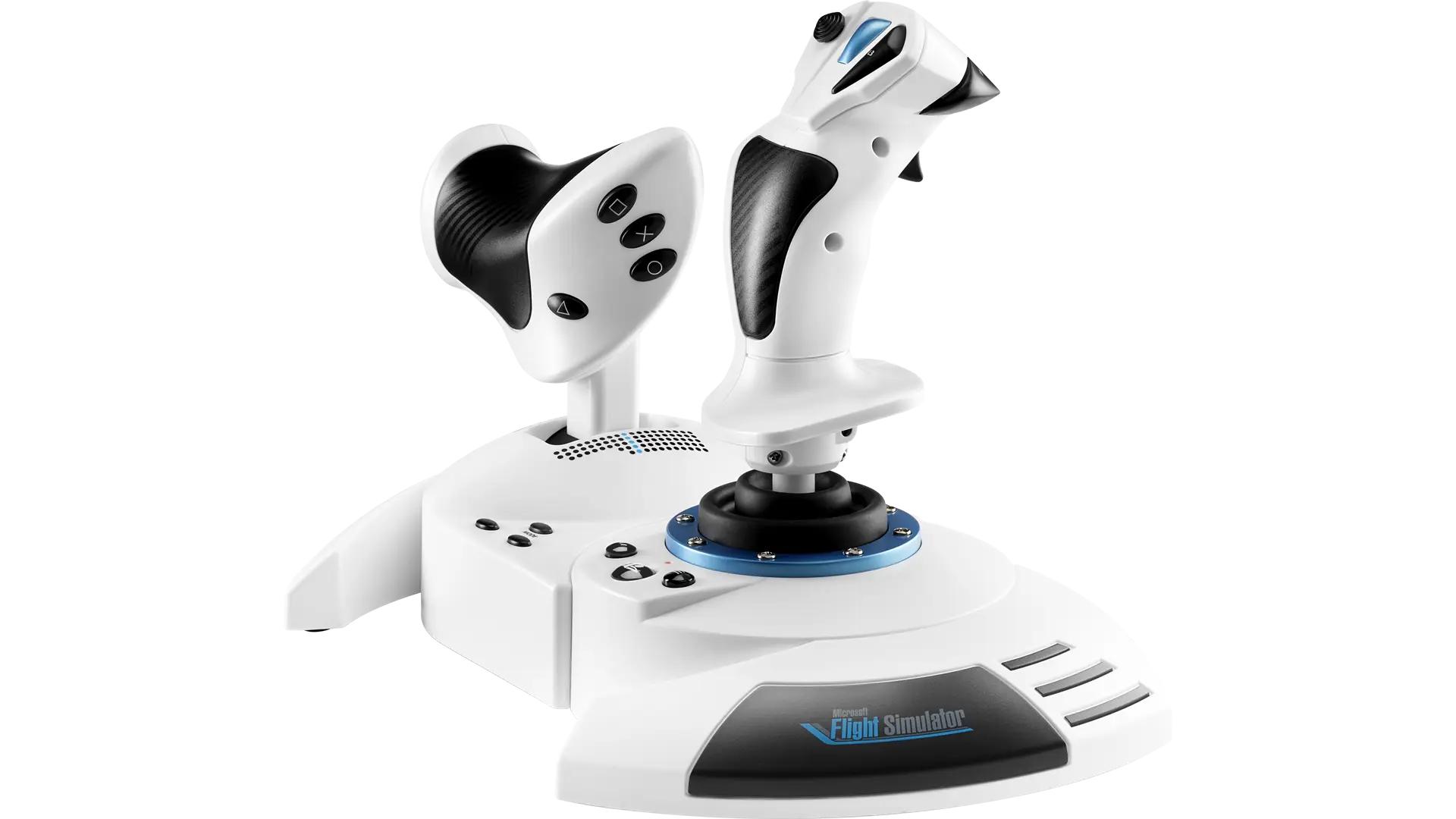 Thrustmaster T.Flight Hotas 5 - Microsoft Flight Simulator Edition joystick til PC/PS5/PS4 - Hvid