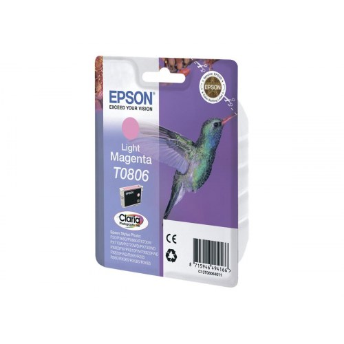 Epson T0806 lys magenta blækpatron - 7,4 ml