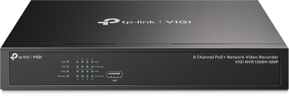 TP-Link VIGI 8-kanals PoE+ netværksoptager (NVR)