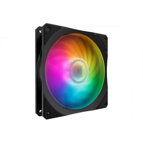 Cooler Master Mobius 140P ARGB kabinetblæser - 140 mm, PWM, sort