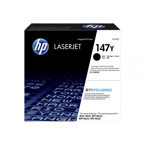 HP 147Y sort tonerpatron - ekstra høj kapacitet (op til 42.000 sider)