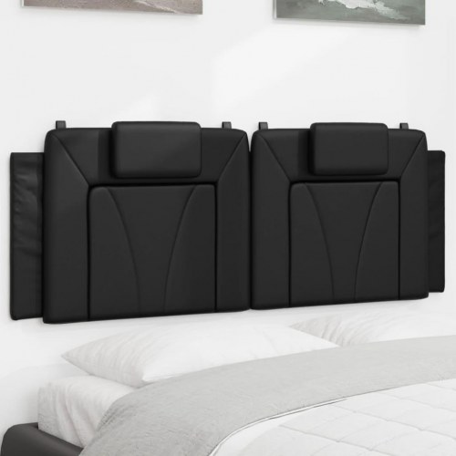 Gavlpude Viana 137 cm i kunstlæder - sort