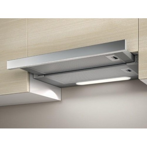 Elica ELITE14 LUX GRIX/A/60 indbygget emhætte - sølv/rustfrit stål, 336 m³/t (OUTLET C)