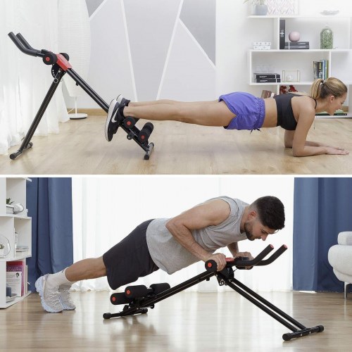 Folding Abdominal Machine V0103487 - sammenklappeligt maveapparat med træningsguide (OUTLET B)