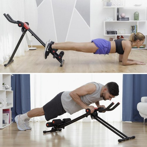 Folding Abdominal Machine V0103487 - sammenklappeligt maveapparat med træningsguide (OUTLET B)