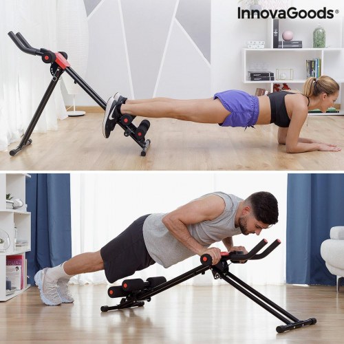 Folding Abdominal Machine V0103487 - sammenklappeligt maveapparat med træningsguide (OUTLET B)