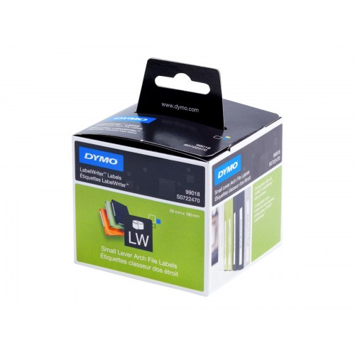DYMO LabelWriter lever-arch etiketter 190 × 38 mm - 110 stk. (S0722470)