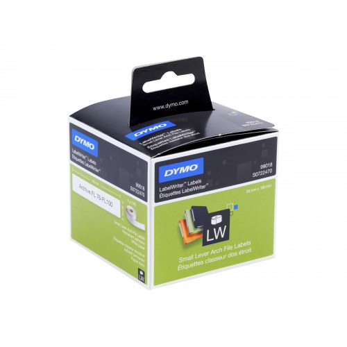 DYMO LabelWriter lever-arch etiketter 190 × 38 mm - 110 stk. (S0722470)