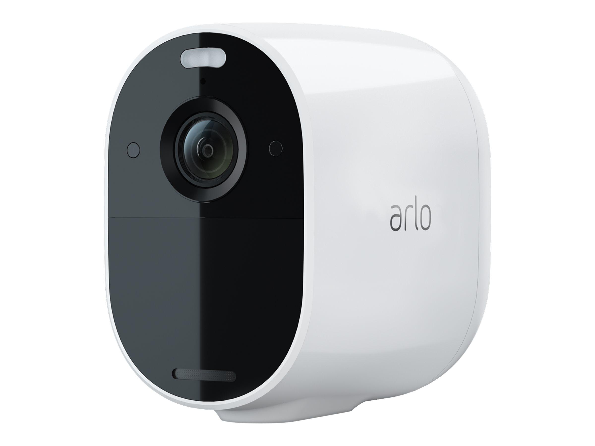 Arlo Essential 2K overvågningskamera sæt med solpanel - 3-pak (indendørs/udendørs)