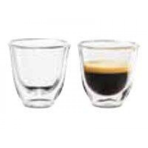 De’Longhi kaffeglassæt - 2 espressoglas 60 ml
