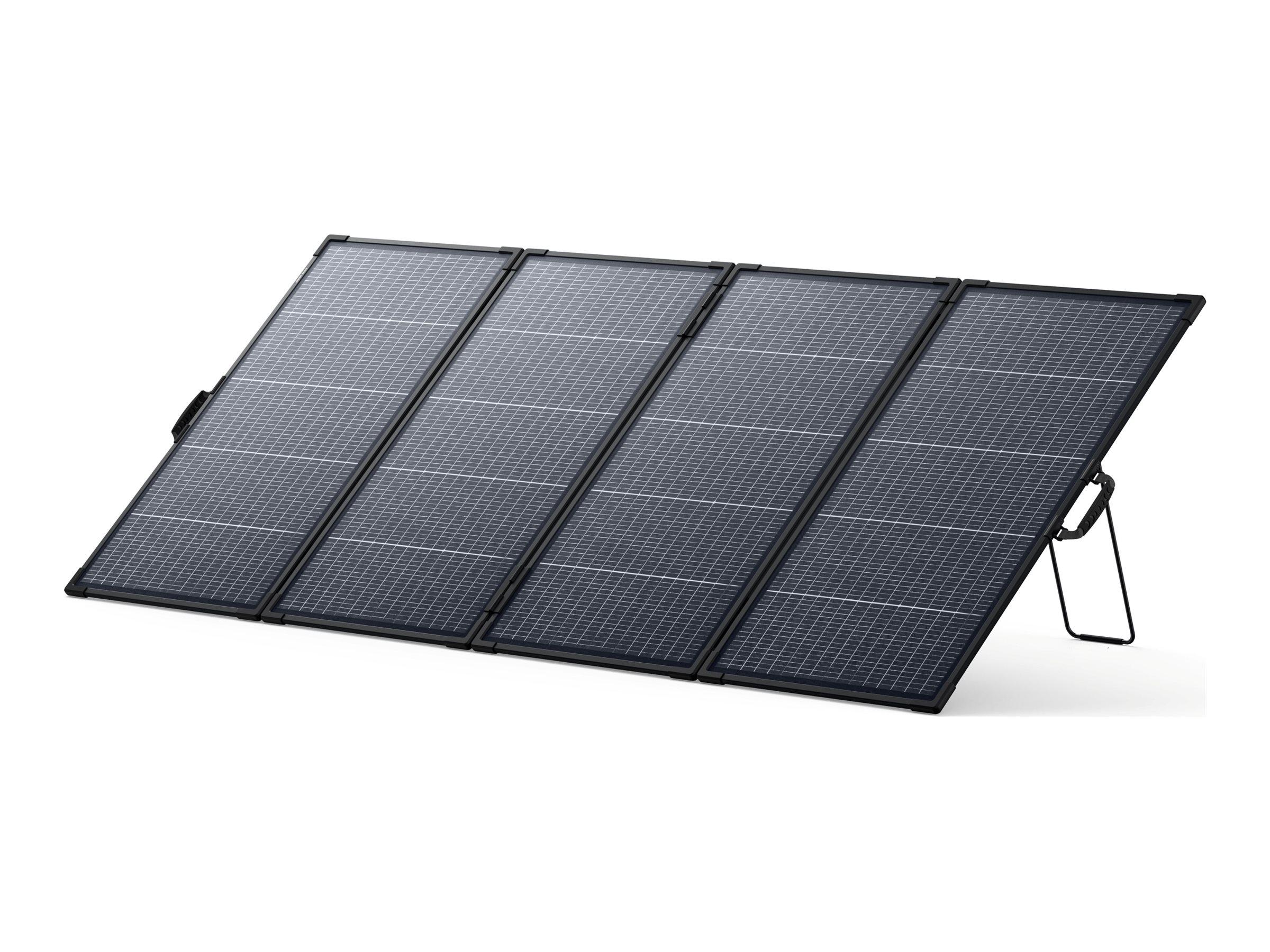 Anker SOLIX PS400 solpanel - transportabel 400 W, sort billede