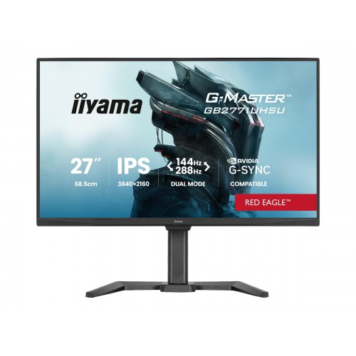 iiyama G-Master Red Eagle GB2771UHSU-B1 27" 4K IPS gaming-skærm 144 Hz