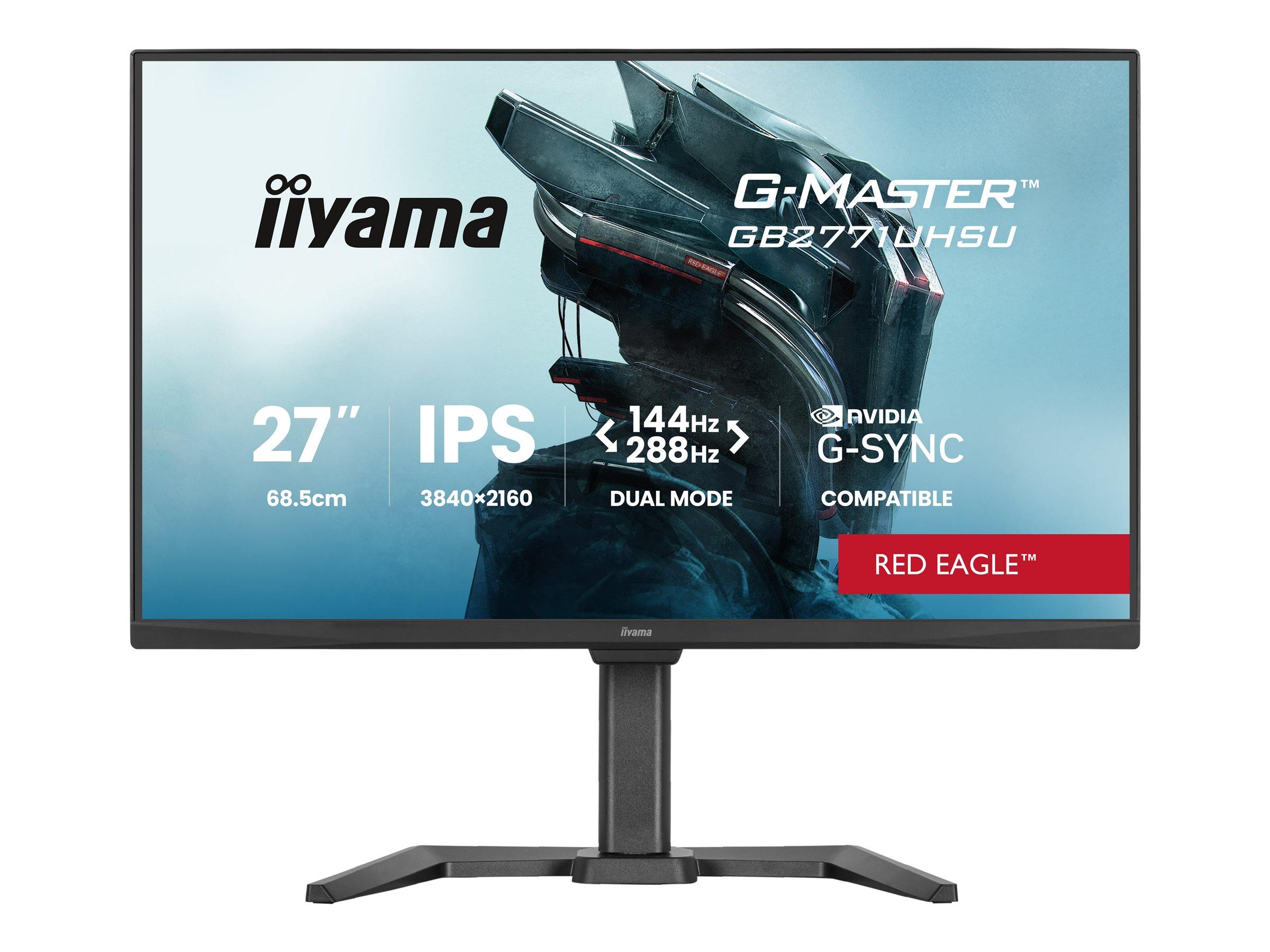 iiyama G-Master Red Eagle GB2771UHSU-B1 27" 4K IPS gaming-skærm 144 Hz