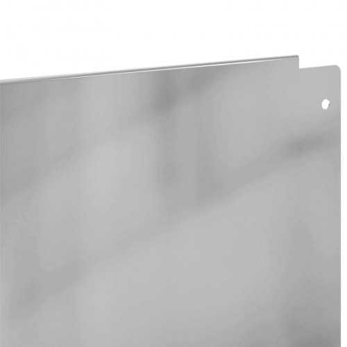 Plænekant 20 stk - stål 100 × 22 cm, sølv