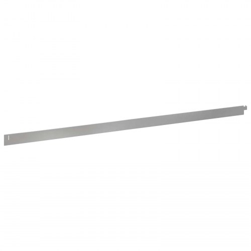 Plænekant 10 stk - stål, sølv, 102 × 4 × 4 cm