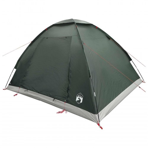 Camping telt - army grøn 275 × 215 × 125 cm, polyester og stål