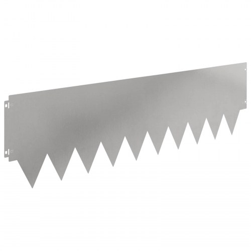 Plænekant i metal - 10 stk fleksibel bedkant, 103 × 30 cm