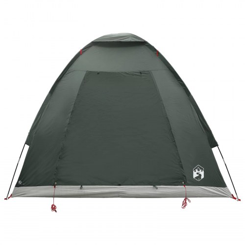 Camping telt - army grøn 190 × 140 × 105 cm i polyester og stål
