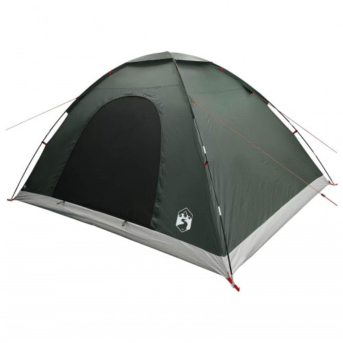 Camping telt med tag - armygrøn 335 × 275 × 180 cm
