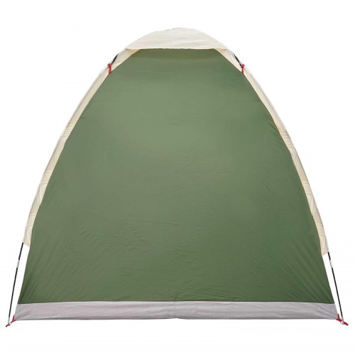 Camping telt med tag - grøn 2-personers i polyester og stål