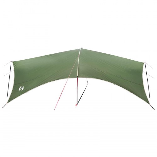 Camping tarp vandafvisende - Grøn 690 × 580 × 255 cm