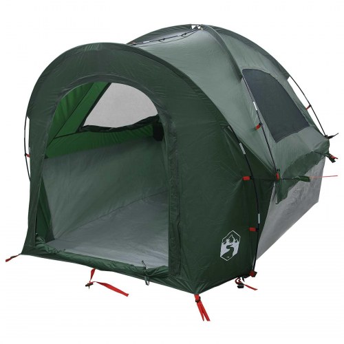 Bil-telt med tag - army grøn, 200 × 170 × 170 cm, polyester og stål