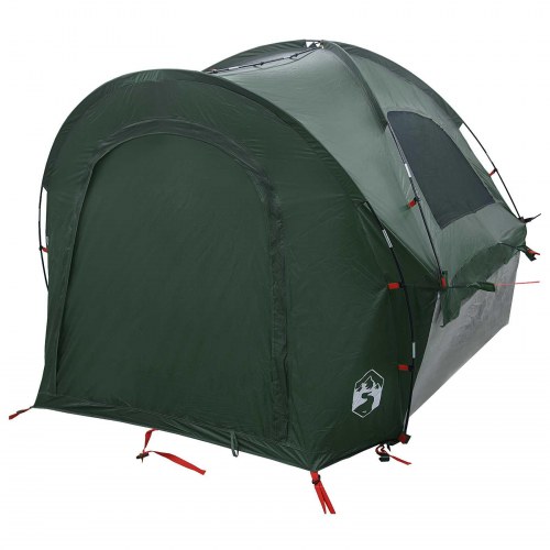 Bil-telt med tag - army grøn, 200 × 170 × 170 cm, polyester og stål