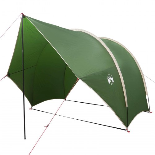 Tailgate awning - vandafvisende campingmarkise, grøn 405 × 280 × 220 cm