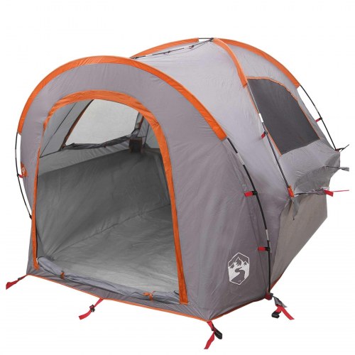 Bil telt - grå/orange 200 × 170 × 170 cm i polyester og stål