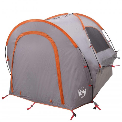 Bil telt - grå/orange 200 × 170 × 170 cm i polyester og stål
