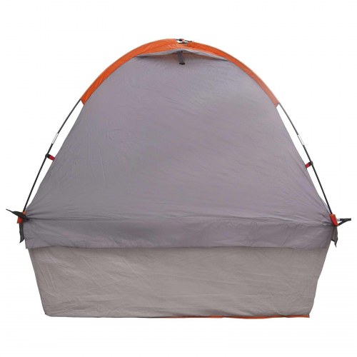 Bil telt - grå/orange 200 × 170 × 170 cm i polyester og stål